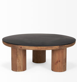 PILLAR COFFEE TABLE ROUND