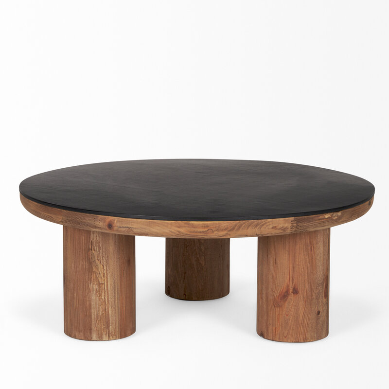 PILLAR COFFEE TABLE ROUND