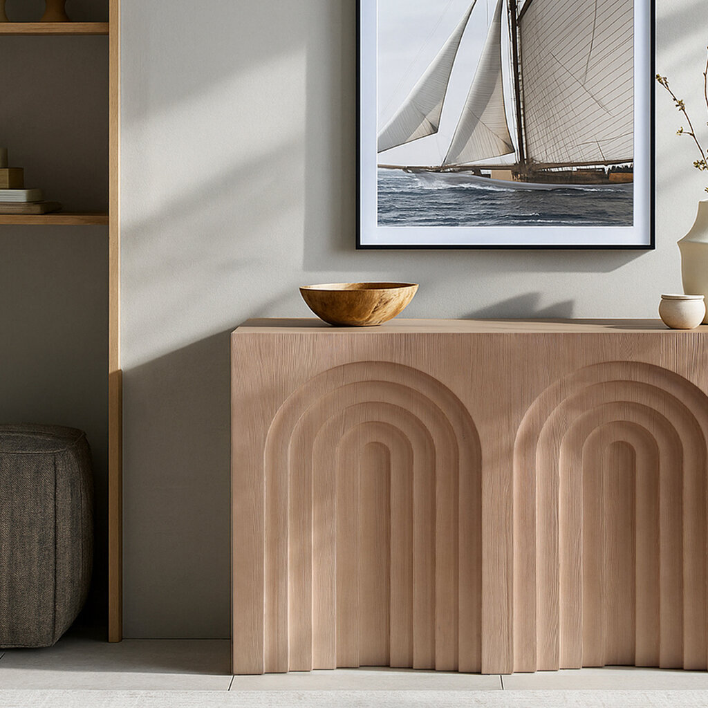 ARWYN ARCHED CONSOLE TABLE NATURAL