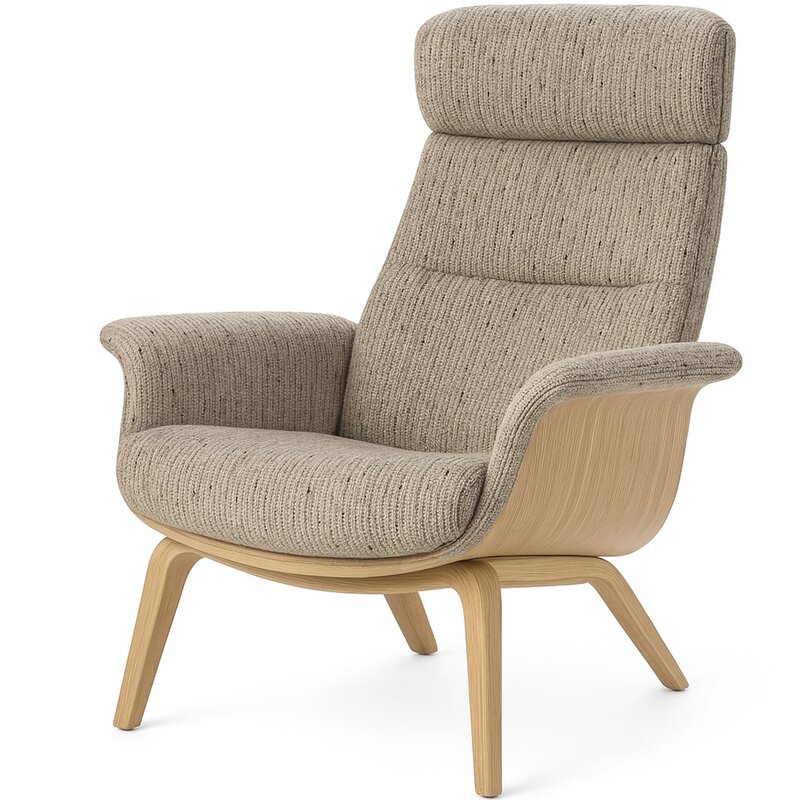 TIME OUT CHAIR By Conform Sweden FIXED WOODEN LEG