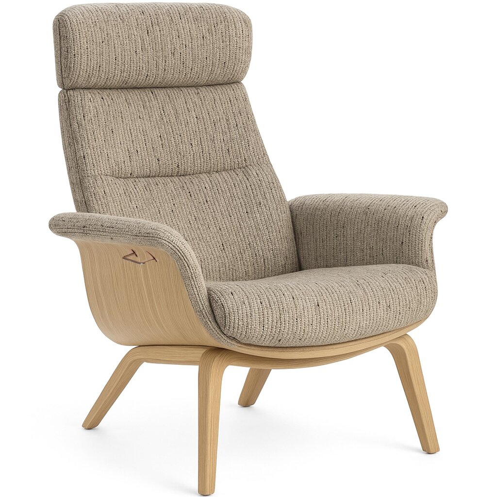 TIME OUT CHAIR FIXED WOODEN LEG