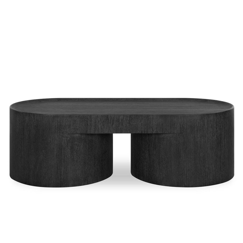 ESTEEM COFFEE TABLE OAK BLACK