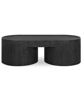 ESTEEM COFFEE TABLE OAK BLACK