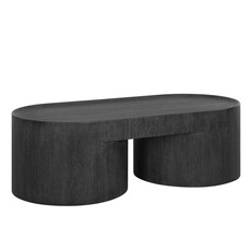 ESTEEM COFFEE TABLE OAK BLACK