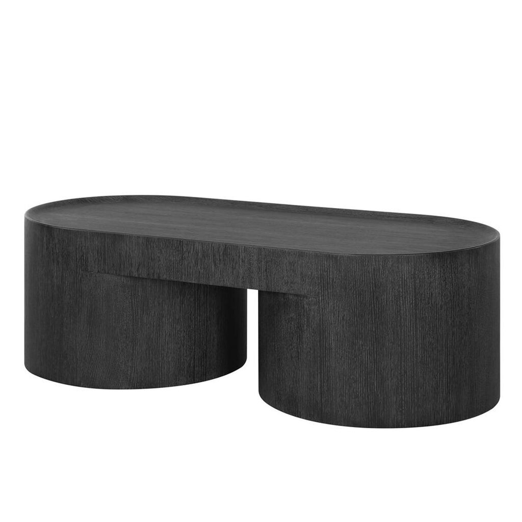 ESTEEM COFFEE TABLE OAK BLACK