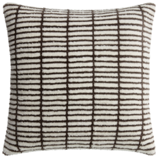 FENCE LINE DOWN FILLED PILLOW 18" GREY NATURAL