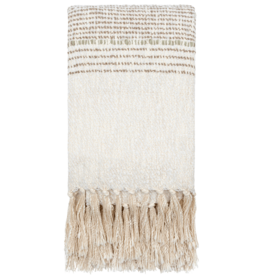 VELORA THROW 4'X5' LIGHT BEIGE