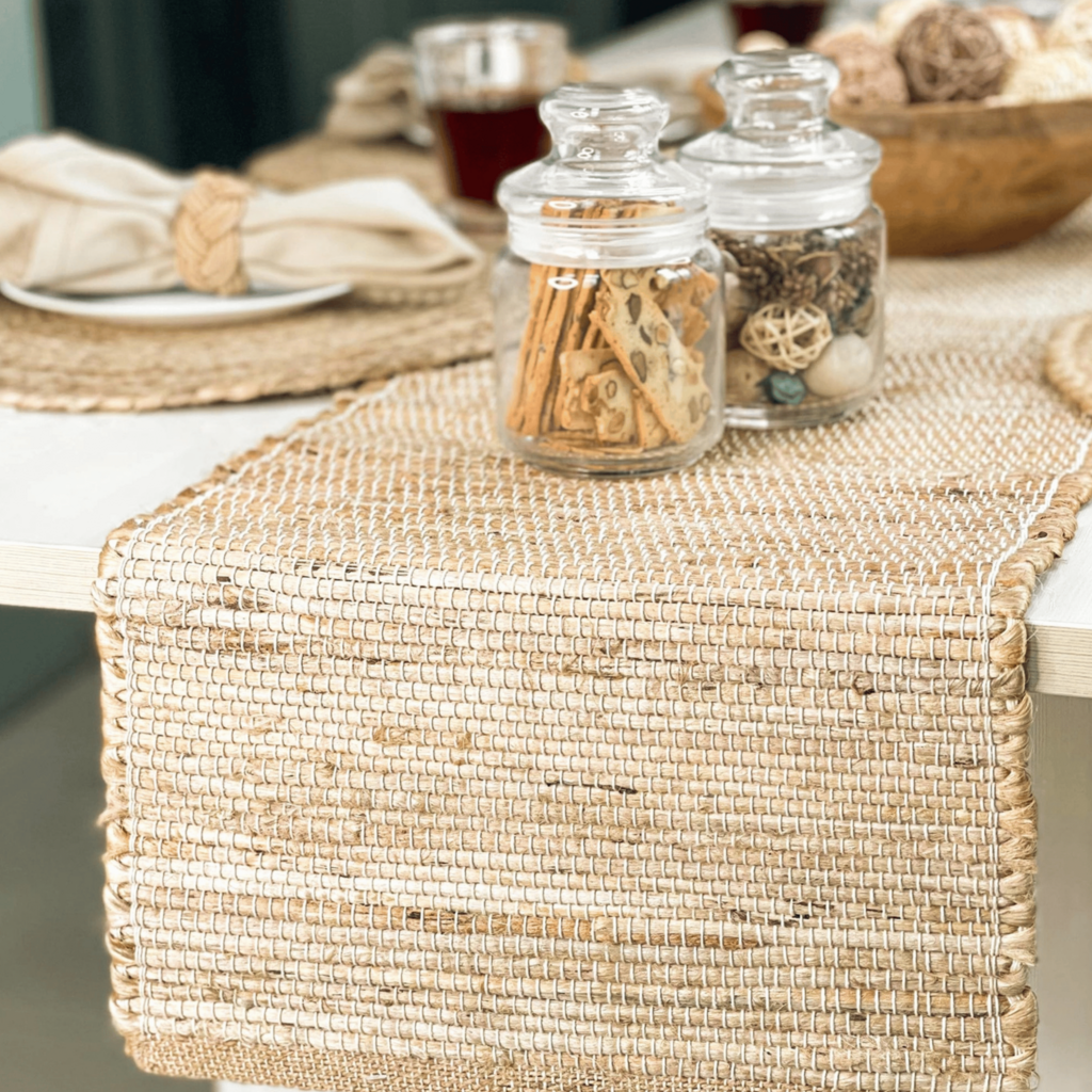 MONTEGO TABLE RUNNER JUTE NATURAL