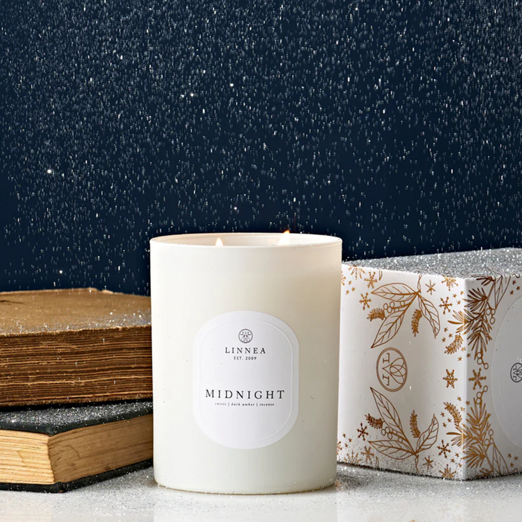 MIDNIGHT - LINNEA Two Wick Candle