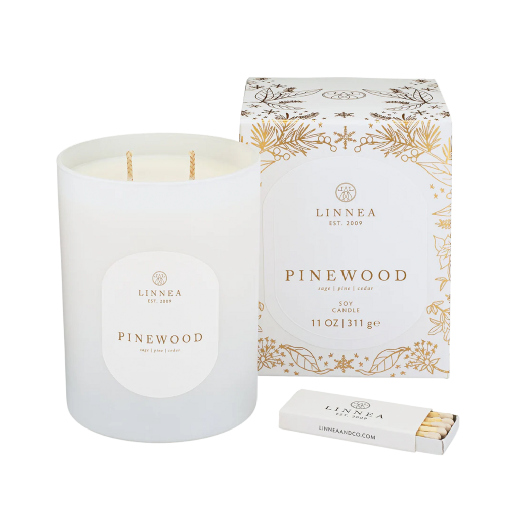 PINEWOOD - LINNEA Two Wick Candle