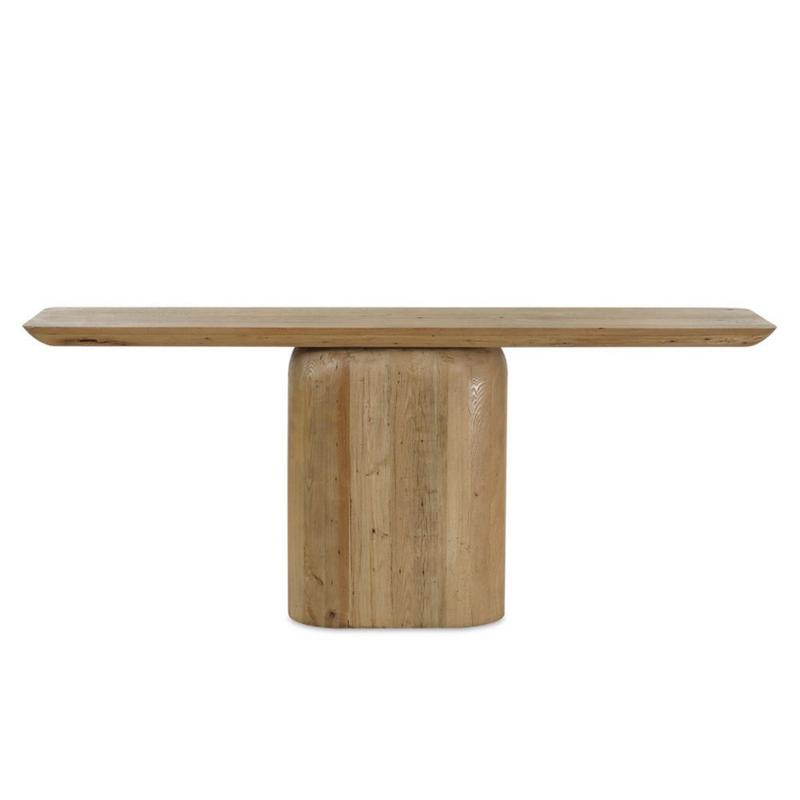 CAMRYN CONSOLE TABLE NATURAL OAK