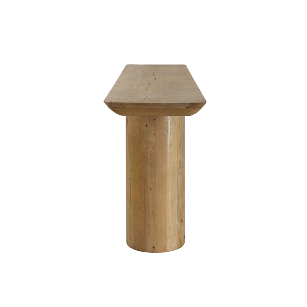 CAMRYN CONSOLE TABLE NATURAL OAK