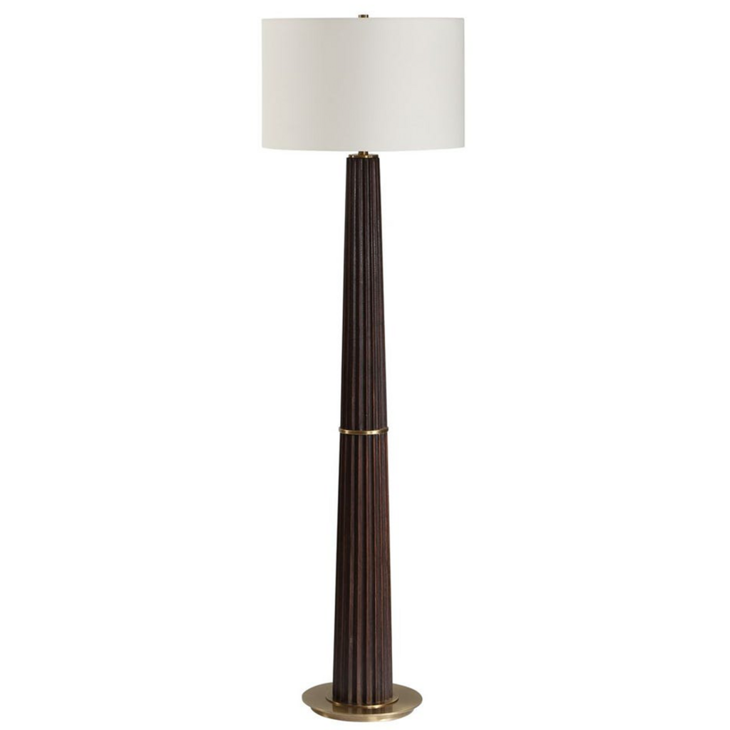 FORGE FLOOR LAMP DARK OAK