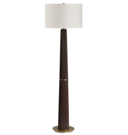 FORGE FLOOR LAMP DARK OAK