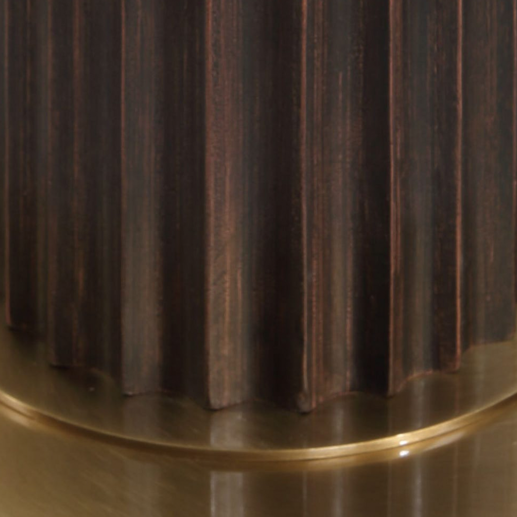 FORGE FLOOR LAMP DARK OAK