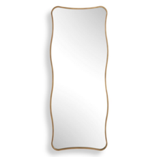 PAVA MIRROR METAL GOLD LARGE