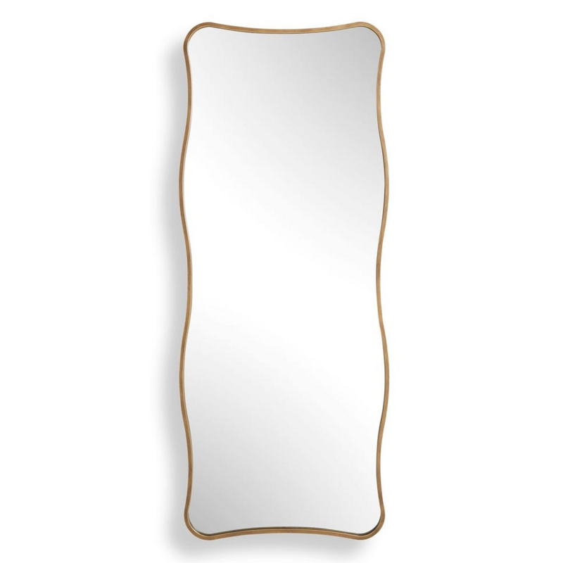 PAVA MIRROR METAL GOLD LARGE