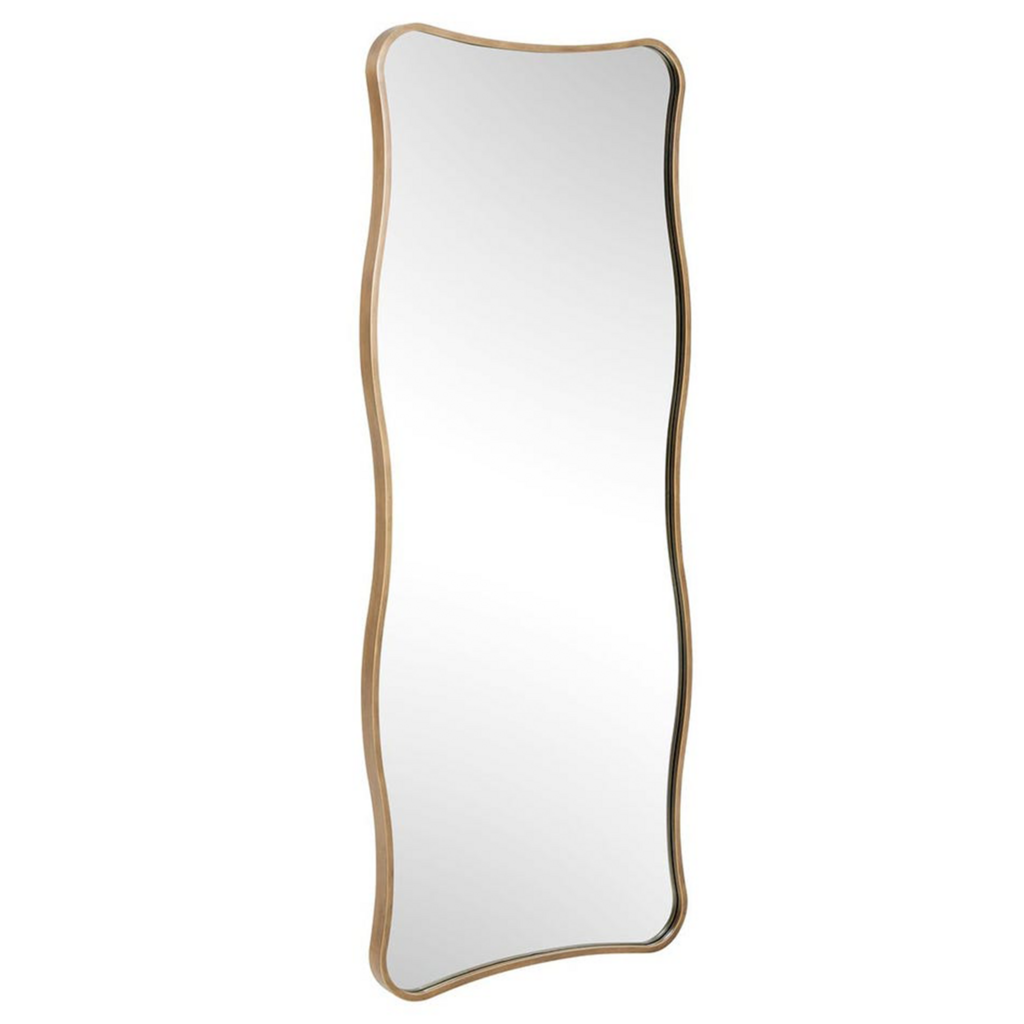 PAVA MIRROR METAL GOLD LARGE