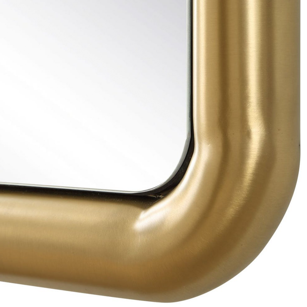 HARRINGTON MIRROR METAL GOLD