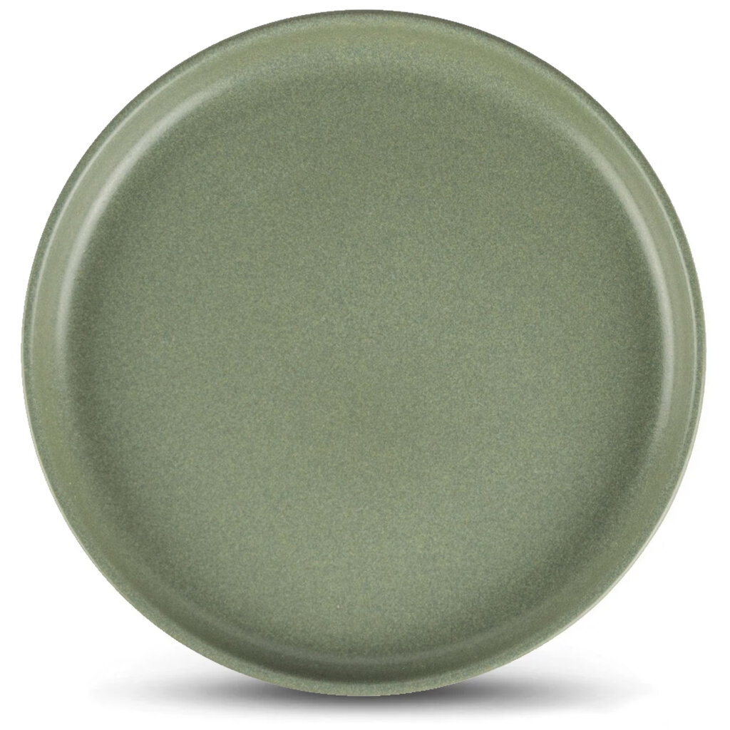 UNO DINNER PLATE 11" STONEWARE OLIVE GREEN