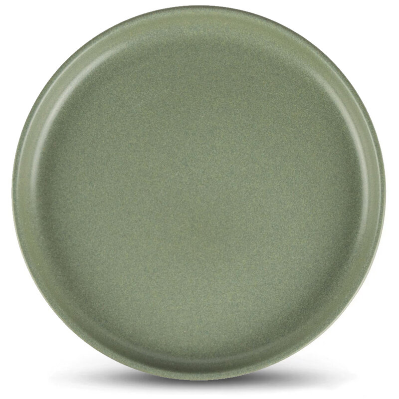 UNO DINNER PLATE 11" STONEWARE OLIVE GREEN