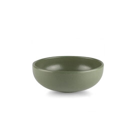 UNO DIP BOWL 5" STONEWARE OLIVE GREEN