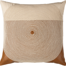 SADDLE SUN  18" DOWN FILLED BROWN