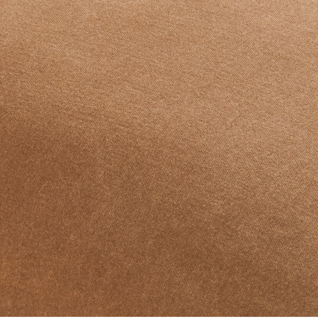 COTTON VELVET DOWN FILLED PILLOW 22" DUSTY ROSE