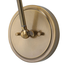 EXETER WALL SCONCE BURNISHED BRASS