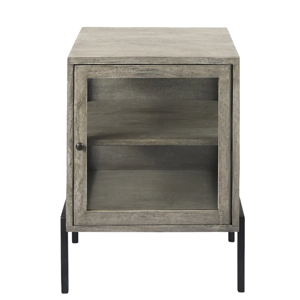 INDIANA SIDE TABLE SMOKED