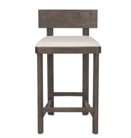 BROCK COUNTER STOOL DARK BROWN
