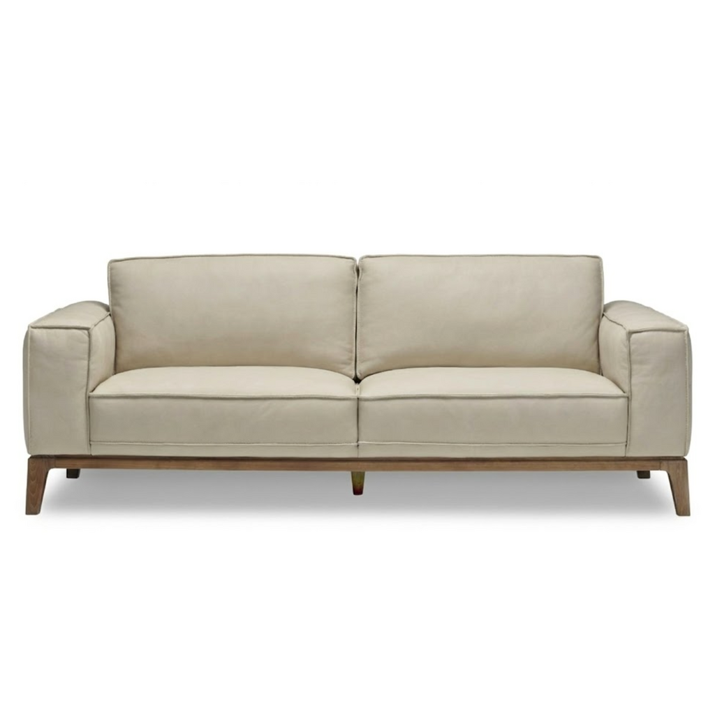 ADELAIDE SOFA LEATHER TAUPE
