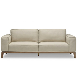 ADELAIDE SOFA LEATHER TAUPE