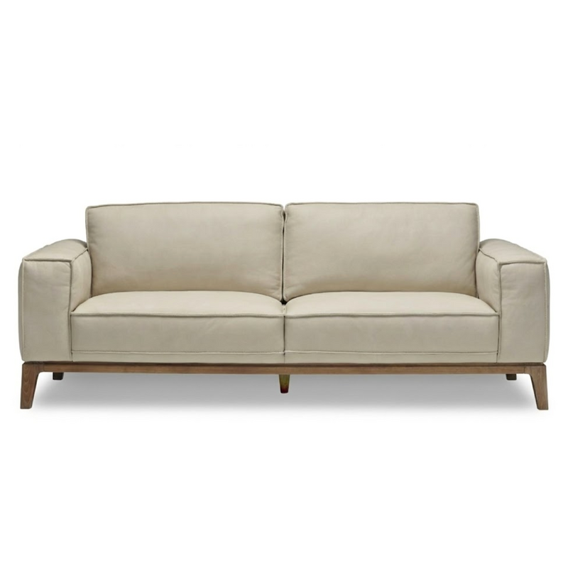 ADELAIDE SOFA LEATHER TAUPE