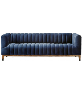 GARIBALDI SOFA VELVET BLUE