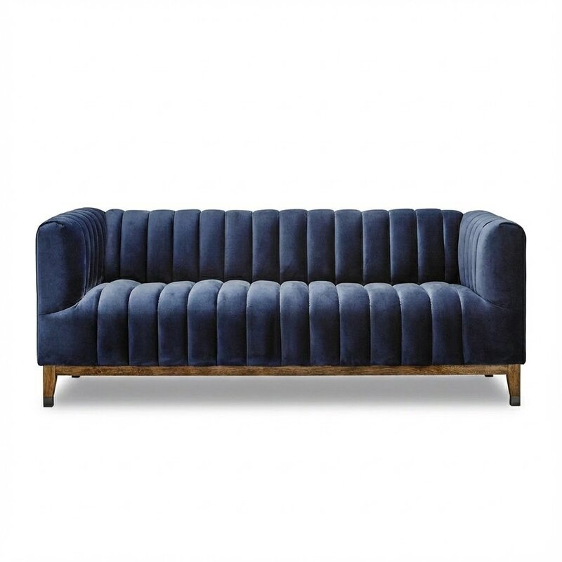 GARIBALDI APARTMENT SOFA VELVET BLUE