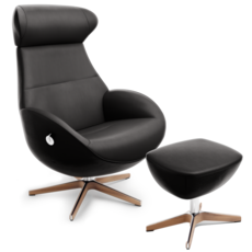 GLOBE CHAIR + FOOTSTOOL By Conform Sweden