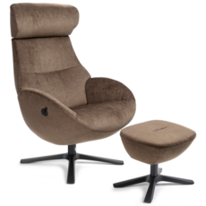 GLOBE CHAIR + FOOTSTOOL By Conform Sweden