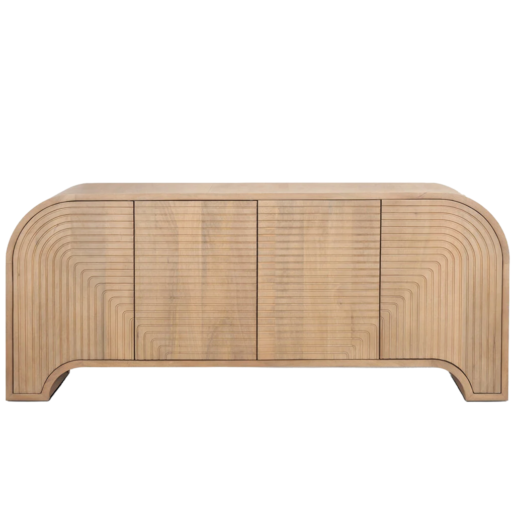 SKY 4 DOOR SIDEBOARD NATURAL