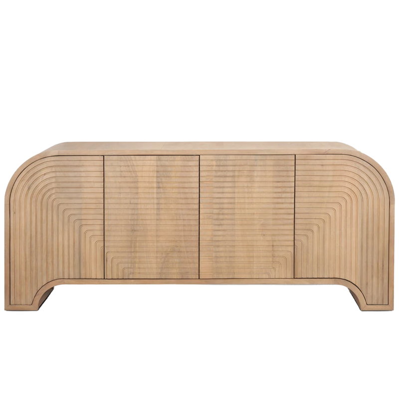 SKY 4 DOOR SIDEBOARD NATURAL