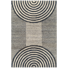 GRANADA ARCH 5' X 7'6" DARK BLUE BEIGE