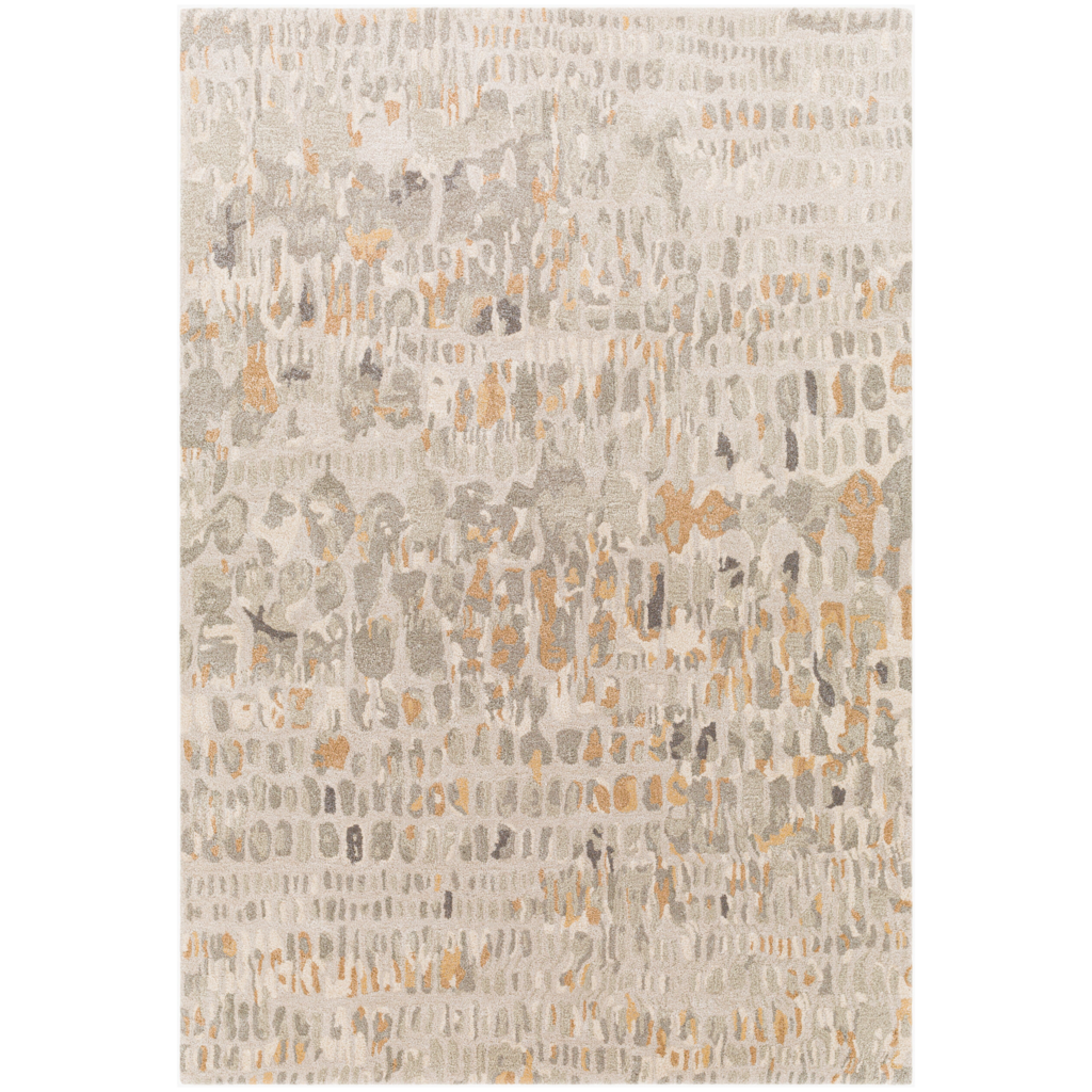KAVEAT MULTI 8' X 10'  LIGHT BEIGE NATURAL GREY