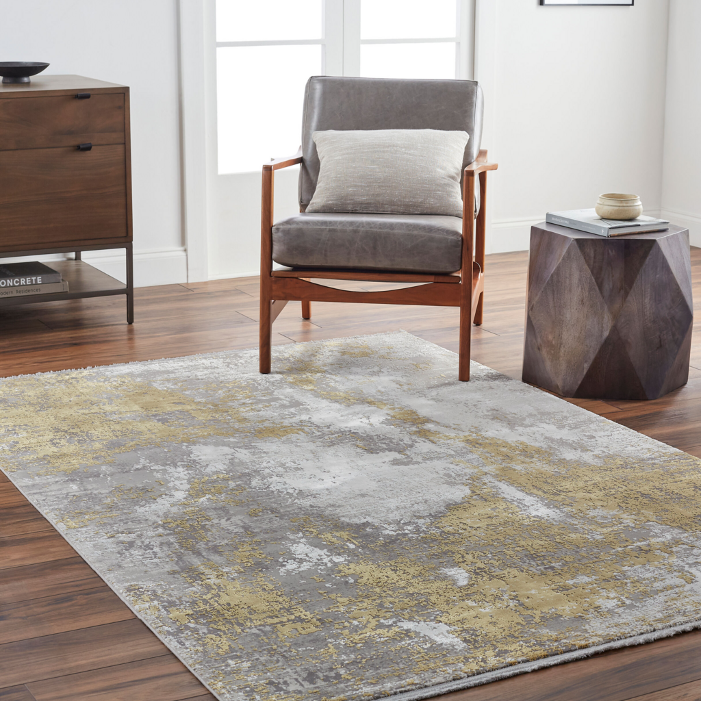 SOLEN 7'9" X 11'2"'  RUST CARAMEL GREY NATURAL