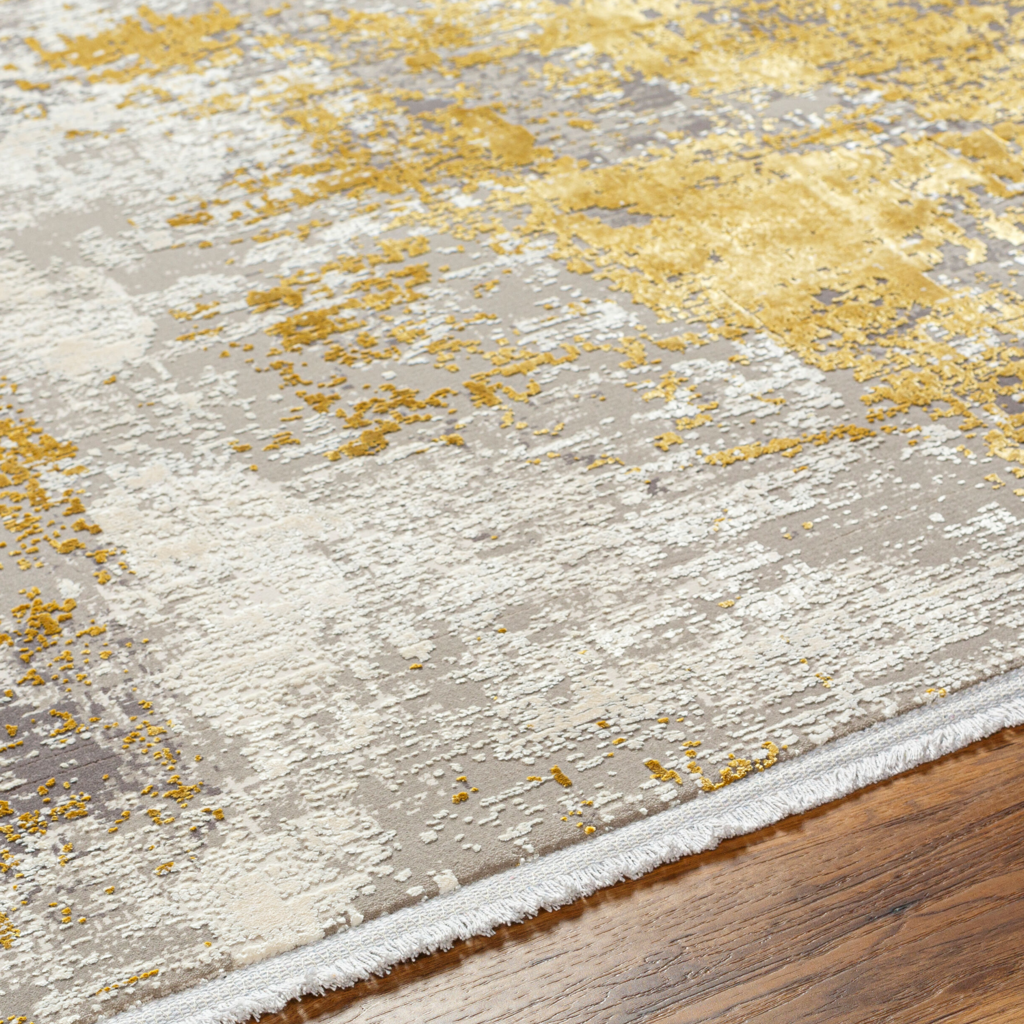 SOLEN 7'9" X 11'2"'  RUST CARAMEL GREY NATURAL