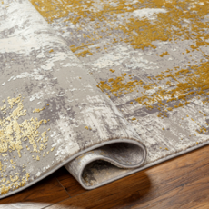 SOLEN 7'9" X 11'2"'  RUST CARAMEL GREY NATURAL