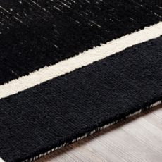 BRONXE 6' X 9' TAUPE & BLACK ART DECO