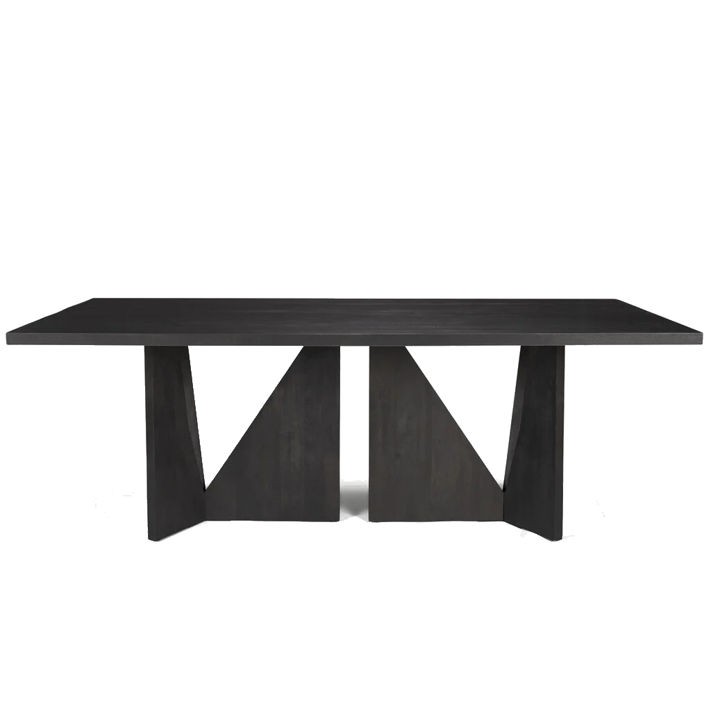 ETIQUETTE DINING TABLE 84" BLACK