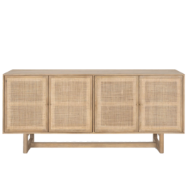 VILLA SIDEBOARD CANE NATURAL