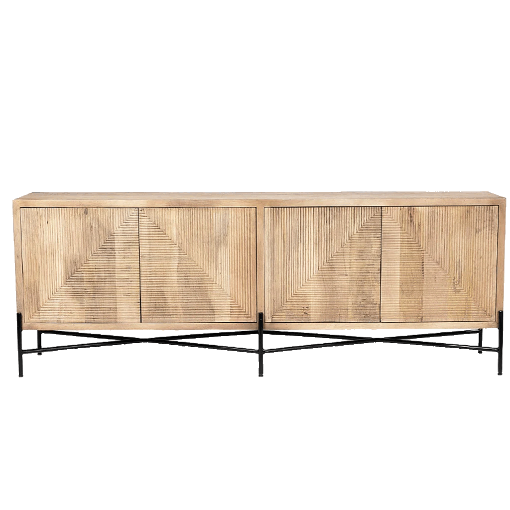 JUSTICE SIDEBOARD WOOD NATURAL