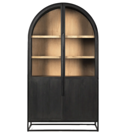 MAGDELLAN ARCHED CABINET BLACK